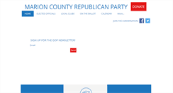Desktop Screenshot of indyrepublicans.com